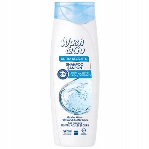 Wash&Go Szampon dla dorosłych i dzieci Ultra Delicate 360 ml