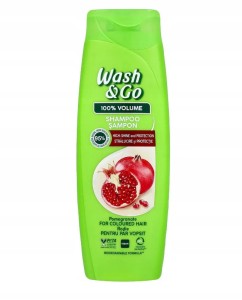 Wash&Go Szampon do włosów farbowanych Pomegranate 360 ml