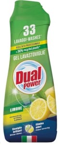 Dual Power Żel do zmywarki All in one Cytryna 660 ml