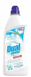 Dual Power Wybielający płyn do prania białych tkanin 980 ml