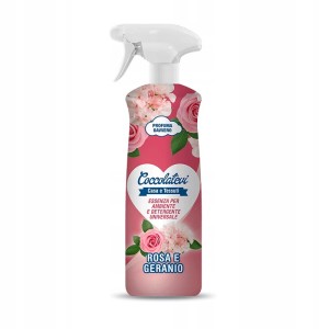 Coccolatevi Uniwersalny środek czyszczący Róża i Geranium 750 ml