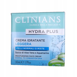 Clinians Krem nawilżający do cery mieszanej i normalnej 50 ml