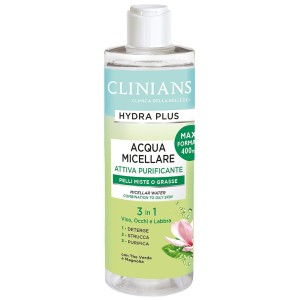 Clinians Płyn micelarny do twarzy Hydra Plus 400 ml