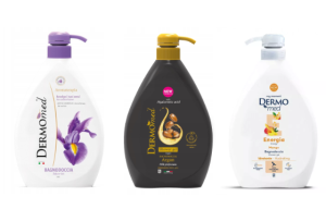 Dermomed Zestaw - 3 x Żel pod prysznic 1 L - Argan, Mango, Irys