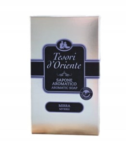 Tesori d'Oriente Mydło w kostce Mirra 125 g