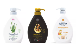 Dermomed Zestaw 3x Mydło w płynie 600 ml Mango Aloes Argan