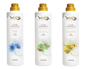 Zestaw Wexor 3x Płyn do płukania tkanin 750 ml