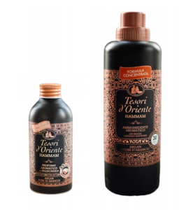 Zestaw Tesori d'Oriente - płyn + perfumy do prania Hammam