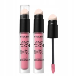 Deborah Błyszczyk do ust i róż do policzków 2w1 03 Rebel Pink 30 ml