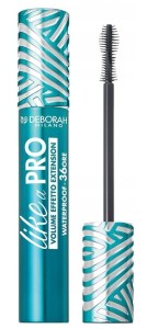 Deborah Czarny wodoodporny tusz do rzęs Like a Pro 13 ml