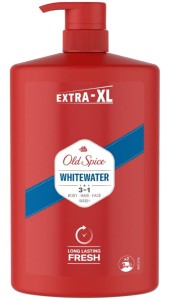 Old Spice Żel pod prysznic i szampon dla mężczyzn Whitewater 1 l