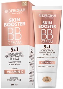 Deborah Skin Booster BB Podkład do twarzy 02 Beige 30 ml