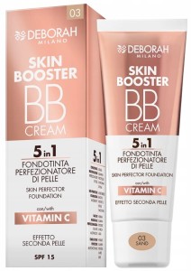 Deborah Skin Booster BB Podkład do twarzy 03 Sand 30 ml
