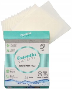 Essentia Nature Listki do prania ekologiczne 32 szt.