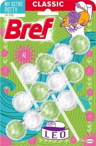 Bref Power Activ Zawieszka czyszcząca do WC Classic 3x 50 g