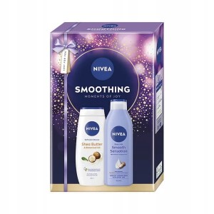 Nivea Zestaw kosmetyków dla kobiet Smoothing Żel 250 ml + Balsam do ciała 250 ml