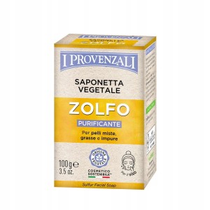 I Provenzali Mydło z siarką do mycia twarzy 100 g