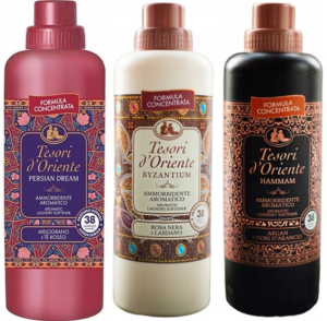 Tesori d'Oriente Zestaw 3 włoskich płynów do płukania 760 ml - PBH