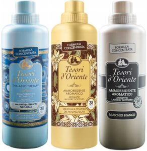 Tesori d'Oriente Zestaw 3 włoskich płynów do płukania 760 ml - TVM