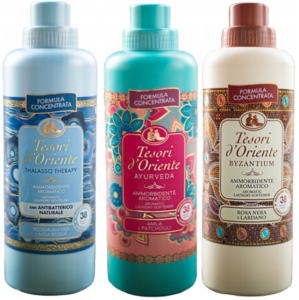 Tesori d'Oriente Zestaw 3 włoskich płynów do płukania 760 ml - TAB