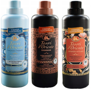Tesori d'Oriente Zestaw 3 włoskich płynów do płukania 760 ml - THJ