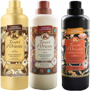 Tesori d'Oriente Zestaw 3 włoskich płynów do płukania 760 ml - VBJ
