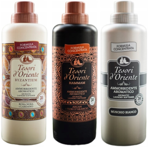 Tesori d'Oriente Zestaw 3 włoskich płynów do płukania 760 ml - BHM