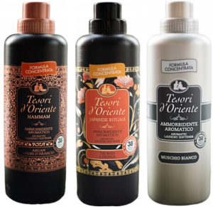 Tesori d'Oriente Zestaw 3 włoskich płynów do płukania 760 ml - HJM