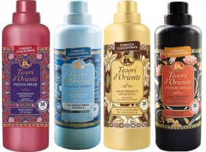 Tesori d'Oriente Zestaw 4 pięknych płynów do płukania 760 ml - PTVJ