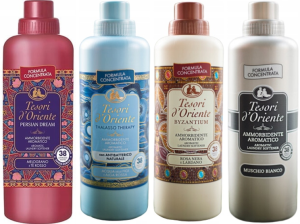 Tesori d'Oriente Zestaw 4 pięknych płynów do płukania 760 ml - PTBM