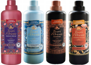 Tesori d'Oriente Zestaw 4 pięknych płynów do płukania 760 ml - PTHJ