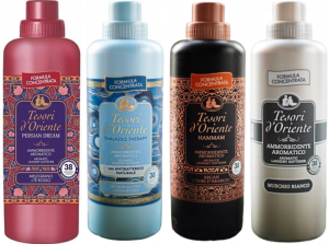 Tesori d'Oriente Zestaw 4 pięknych płynów do płukania 760 ml - PTHM