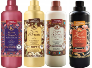 Tesori d'Oriente Zestaw 4 pięknych płynów do płukania 760 ml - PVBJ