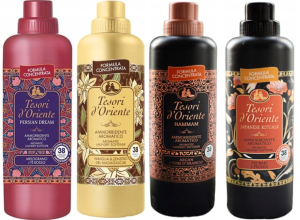 Tesori d'Oriente Zestaw 4 pięknych płynów do płukania 760 ml - PVHJ