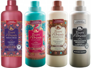 Tesori d'Oriente Zestaw 4 pięknych płynów do płukania 760 ml - PABM