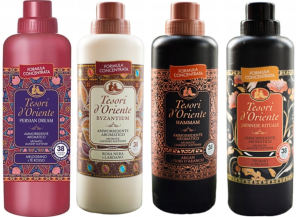 Tesori d'Oriente Zestaw 4 pięknych płynów do płukania 760 ml - PBHJ