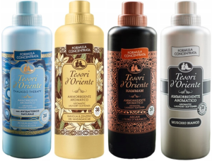 Tesori d'Oriente Zestaw 4 pięknych płynów do płukania 760 ml - TVHM