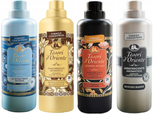 Tesori d'Oriente Zestaw 4 pięknych płynów do płukania 760 ml - TVJM