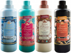 Tesori d'Oriente Zestaw 4 pięknych płynów do płukania 760 ml - TABJ