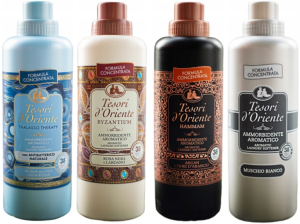 Tesori d'Oriente Zestaw 4 pięknych płynów do płukania 760 ml - TBHM