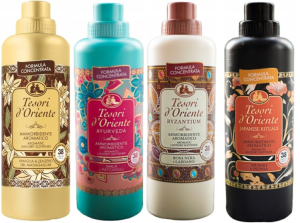 Tesori d'Oriente Zestaw 4 pięknych płynów do płukania 760 ml - VABJ