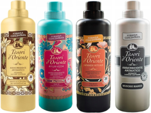 Tesori d'Oriente Zestaw 4 pięknych płynów do płukania 760 ml - VAJM