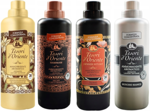 Tesori d'Oriente Zestaw 4 pięknych płynów do płukania 760 ml - VHJM