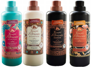 Tesori d'Oriente Zestaw 4 pięknych płynów do płukania 760 ml - ABHJ