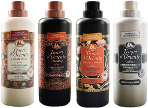 Tesori d'Oriente Zestaw 4 pięknych płynów do płukania 760 ml - BHJM