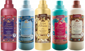 Tesori d'Oriente Zestaw 5x włoski płyn do płukania tkanin 760 ml - PTVAB