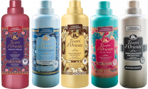 Tesori d'Oriente Zestaw 5x włoski płyn do płukania tkanin 760 ml - PTVAM