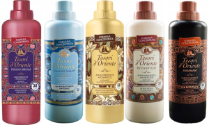 Tesori d'Oriente Zestaw 5x włoski płyn do płukania tkanin 760 ml - PTVBH