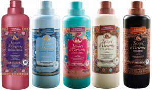 Tesori d'Oriente Zestaw 5x włoski płyn do płukania tkanin 760 ml - PTABH