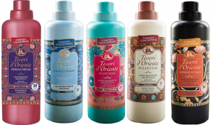 Tesori d'Oriente Zestaw 5x włoski płyn do płukania tkanin 760 ml - PTABJ